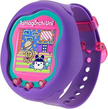 BANDAI Tamagotchi Uni Mascota Virtual, Morado, Multicolor 43352
